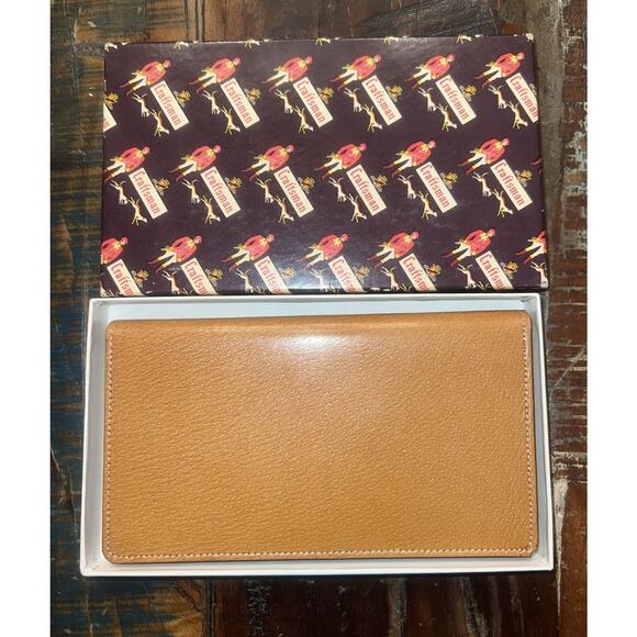 Vintage NOS Craftsman Genuine Pigskin Billfold Wallet With Box Pencil & Memo Pad - Picture 1 of 7